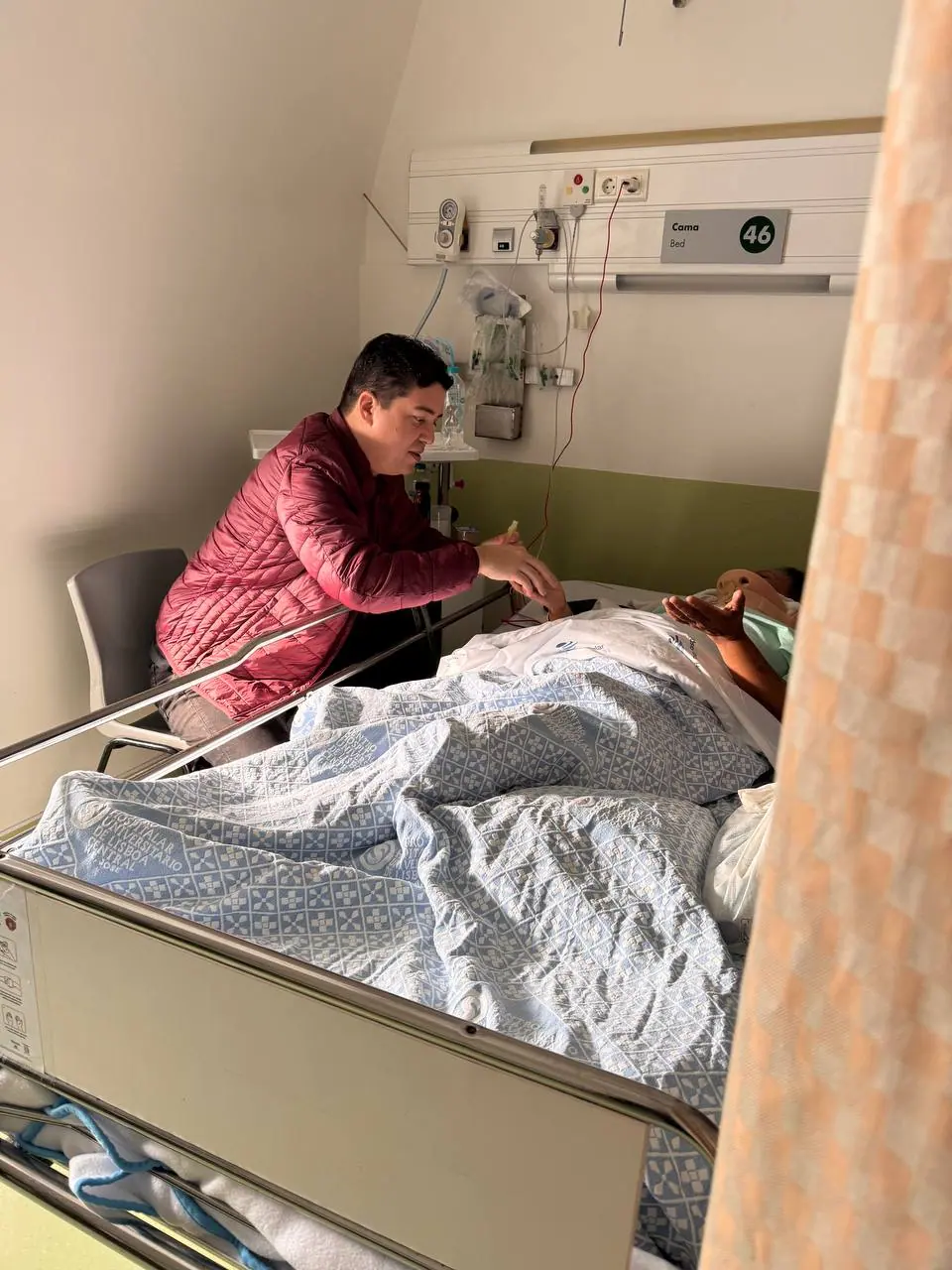 Visitas hospitalares do Grupo AME Ação Social