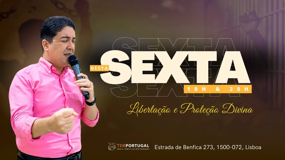 Mãos estendidas em oração